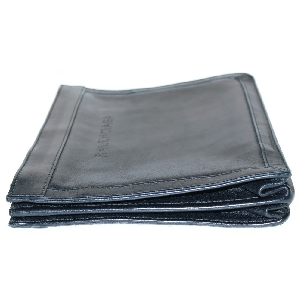 BALENCIAGA(バレンシアガ) ネイビー ポシェット レザー ショルダーバッグ ブラック 339937