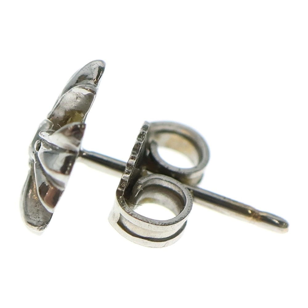 CHROME HEARTS(クロムハーツ) 18K No2 CH PLS 1DIA CHプラス スタッドピアス 1ダイヤ シルバー