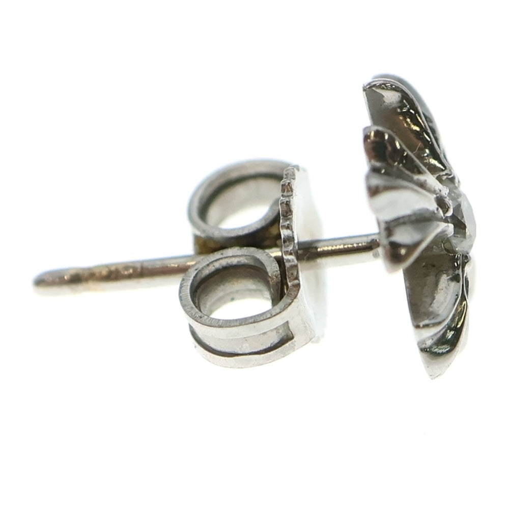 CHROME HEARTS(クロムハーツ) 18K No2 CH PLS 1DIA CHプラス スタッドピアス 1ダイヤ シルバー