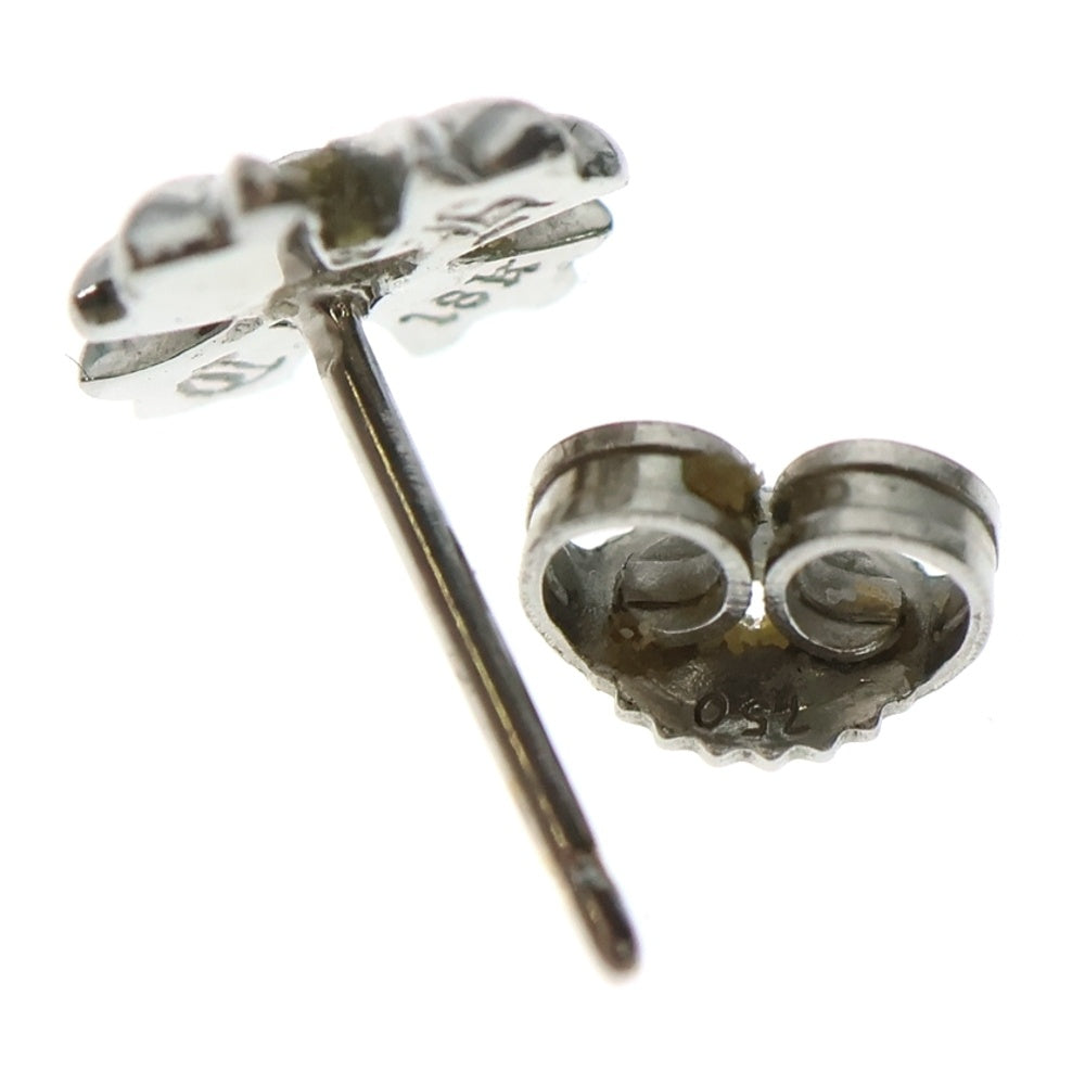 CHROME HEARTS(クロムハーツ) 18K No2 CH PLS 1DIA CHプラス スタッドピアス 1ダイヤ シルバー