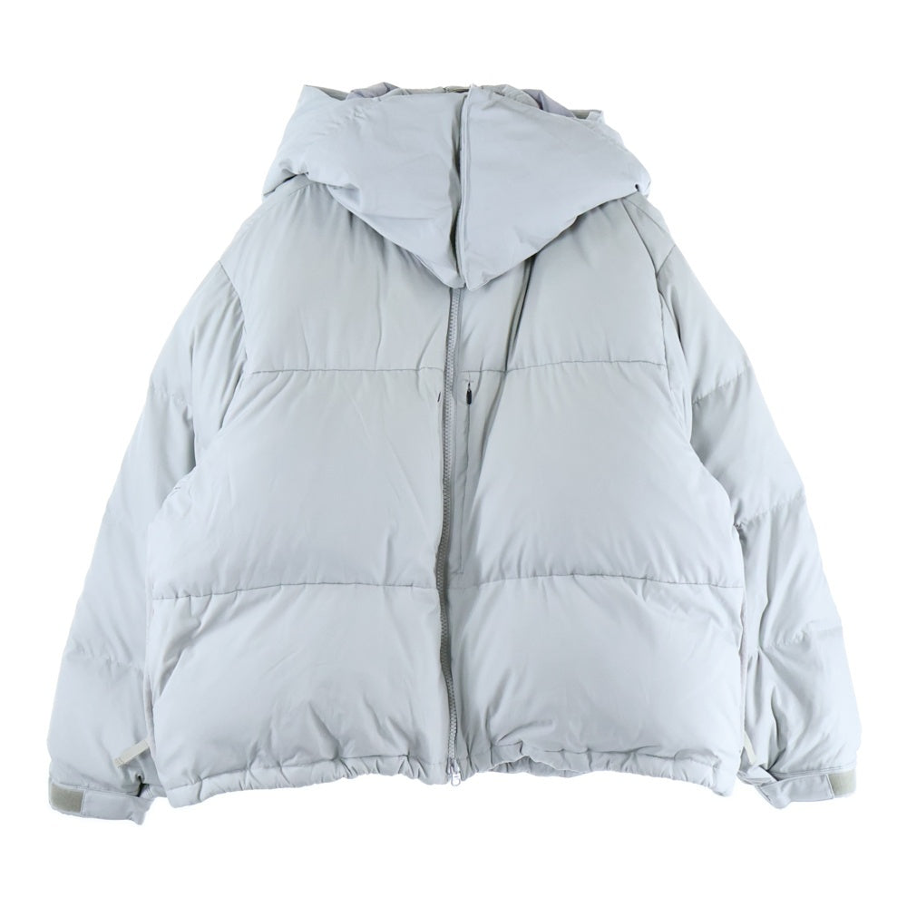 BEAMS(ビームス) ショート ダウンジャケット フーディ グレー 11-18-0933-120