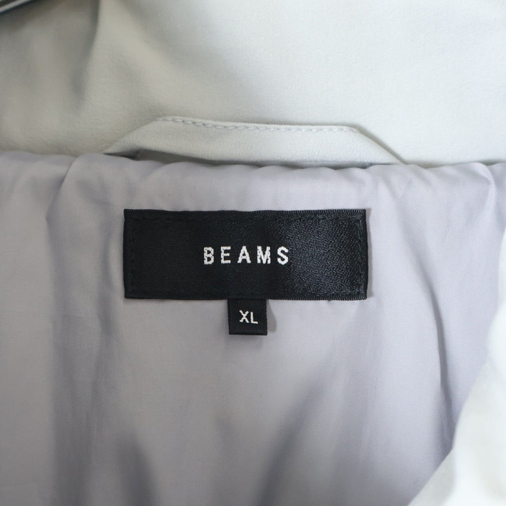 BEAMS(ビームス) ショート ダウンジャケット フーディ グレー 11-18-0933-120