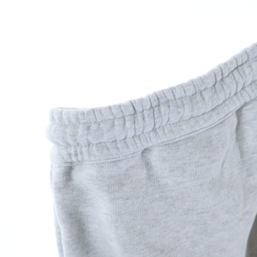 KITH(キス) ロゴ刺繍 スウェットハーフパンツ グレー