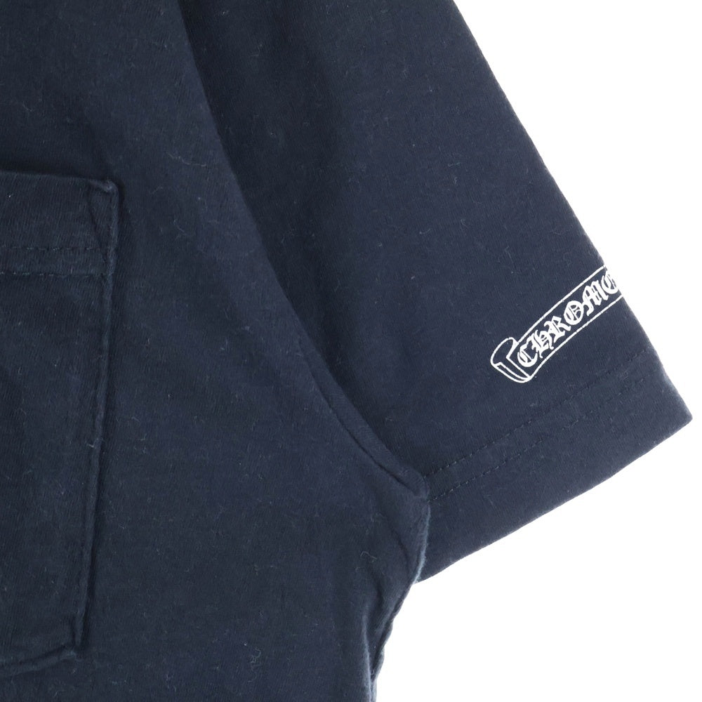 CHROME HEARTS(クロムハーツ) CH T-SHRT Side Logo Tee サイドTバープリント 半袖カットソー ブラック