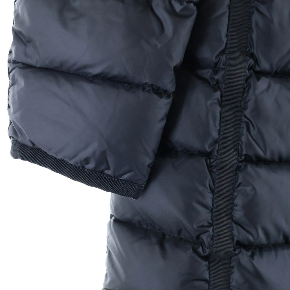 MONCLER(モンクレール) 15AW HERMINE エルミエンヌ ジップアップ ダウンコート ナイロンジャケット ブラック A20934933905 53048 レディース