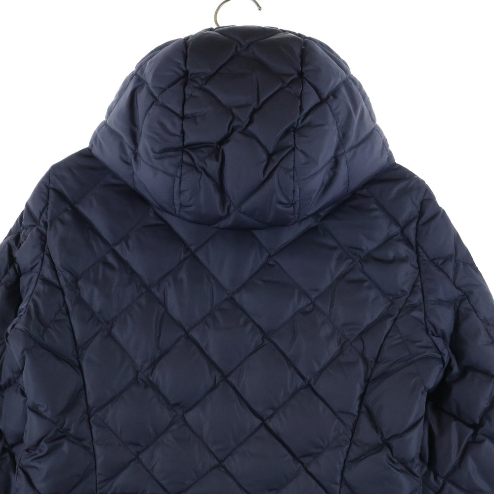 MONCLER(モンクレール) RONCE ロンス ファー付き キルティング ナイロンジップアップ ダウン ジャケット ネイビー 120934936015 68065