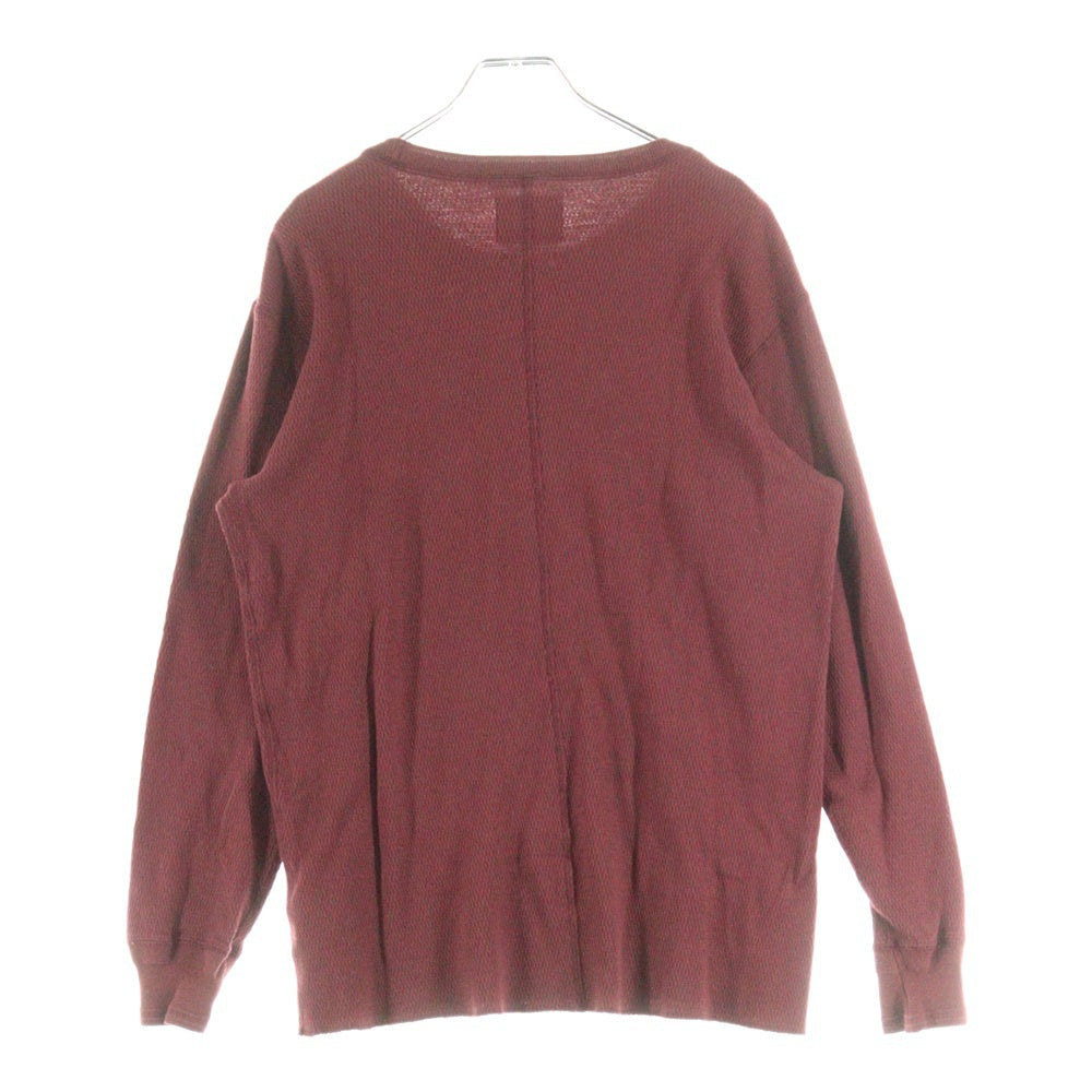 UNITED ARROWS & SONS(ユナイテッドアローズ アンド サンズ) AROUSAL THERMAL 5512-274-0613 サーマル長袖Tシャツ レッド