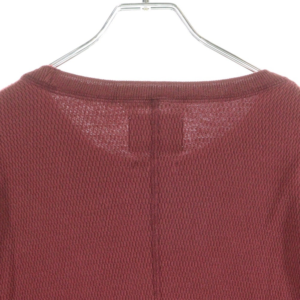 UNITED ARROWS & SONS(ユナイテッドアローズ アンド サンズ) AROUSAL THERMAL 5512-274-0613 サーマル長袖Tシャツ レッド