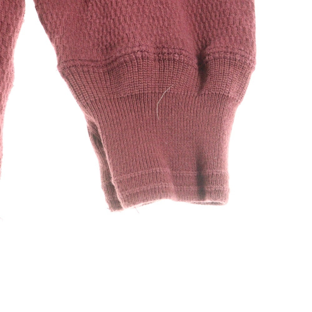 UNITED ARROWS & SONS(ユナイテッドアローズ アンド サンズ) AROUSAL THERMAL 5512-274-0613 サーマル長袖Tシャツ レッド