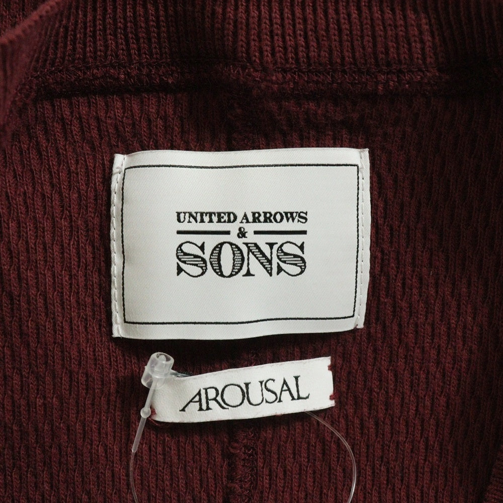 UNITED ARROWS & SONS(ユナイテッドアローズ アンド サンズ) AROUSAL THERMAL 5512-274-0613 サーマル長袖Tシャツ レッド