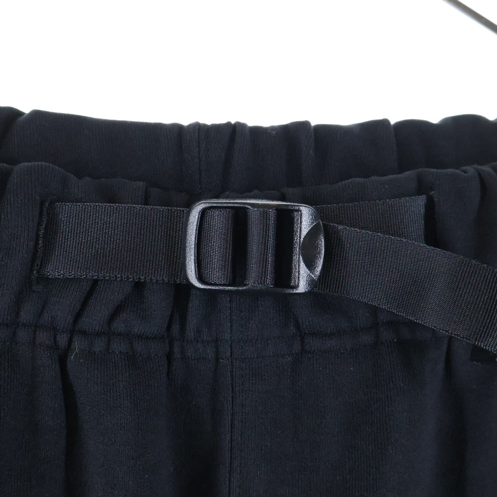 UNITED ARROWS & SONS(ユナイテッドアローズ アンド サンズ) TRCT BELT JODHPUR スウェットトラウザーパンツ ブラック 5514-299-0697