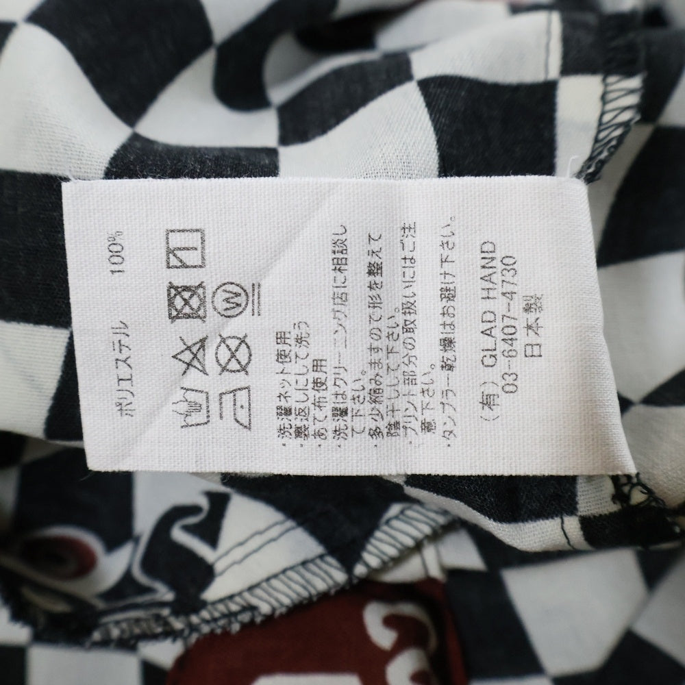 weirdo(ウィアード) チェッカーフラッグイージーパンツ ブラック