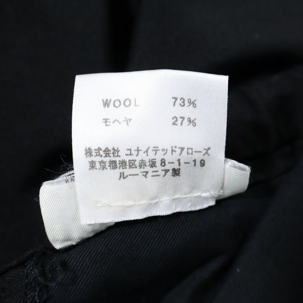 Acne Studios(アクネ ストゥディオズ) モヘア昆イージーショートパンツ 1159-343-5384 ブラック