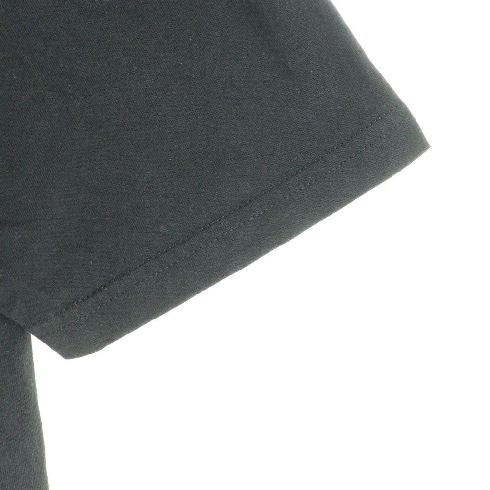 ANTI SOCIAL SOCIAL CLUB(アンチソーシャルソーシャルクラブ) ファイアパターンロゴ半袖Tシャツ カットソー ブラック