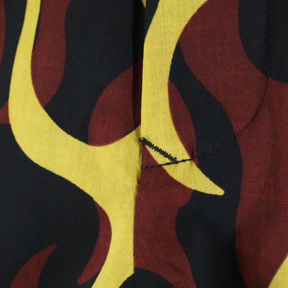 weirdo(ウィアード) レオパード柄イージーハーフパンツ ブラウン