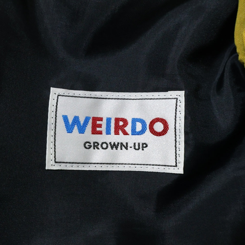weirdo(ウィアード) レオパード柄イージーハーフパンツ ブラウン