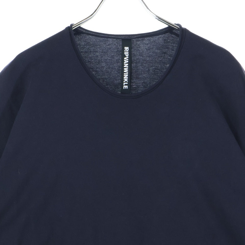 NO BRAND(ノーブランド) IRIP VANWINKLE リップヴァンウィンクル レイヤードクルーネック半袖Tシャツ カットソー