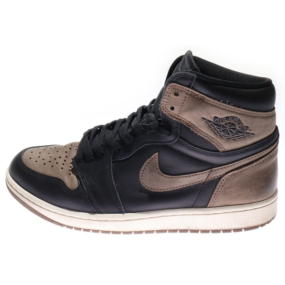 NIKE(ナイキ) AIR JORDAN 1 RETRO HIGH OG PALOMINO エア ジョーダン 1 レトロ オージー パロミノ ハイカットスニーカー ブラック/ブラウン US9.5/27.5cm DZ5485-020