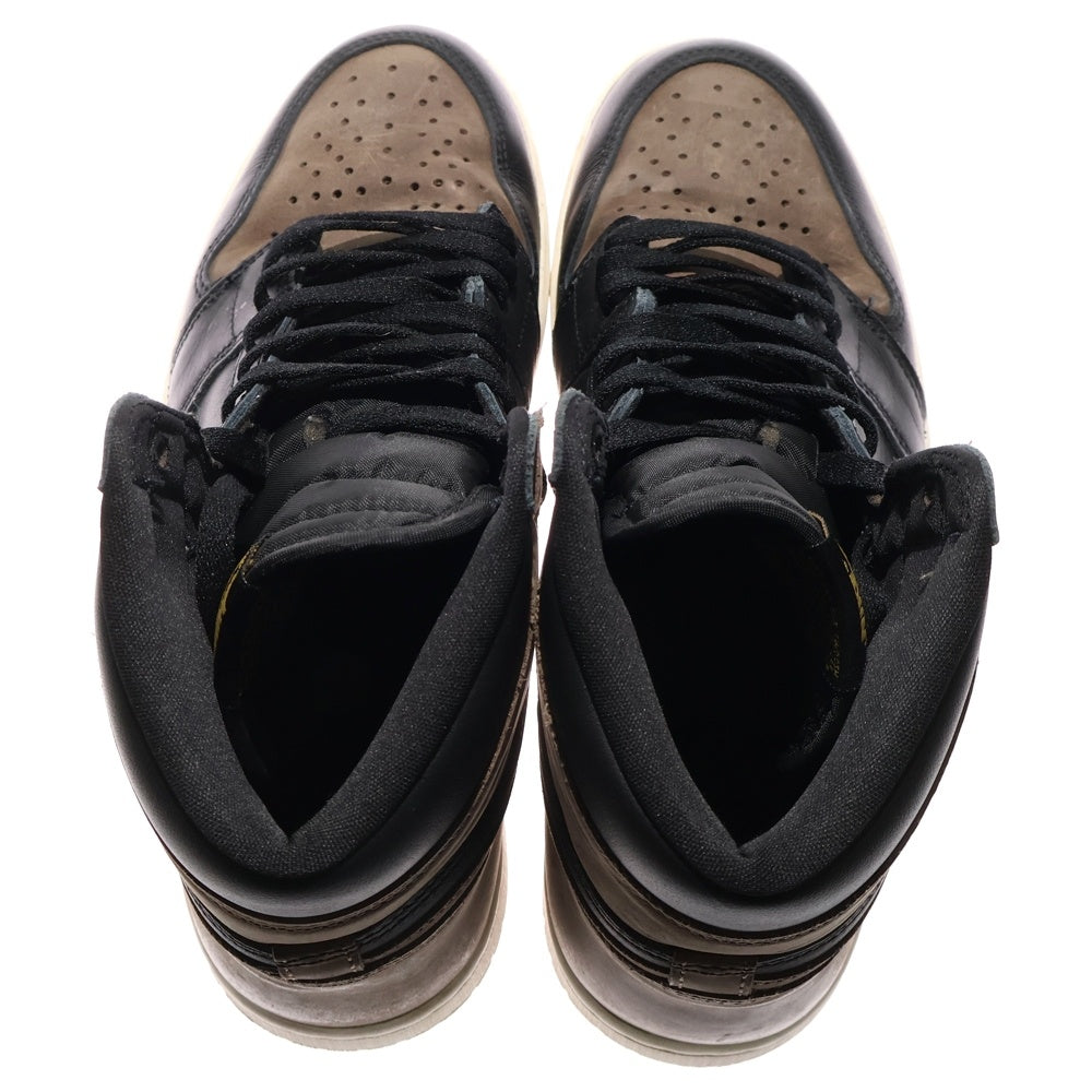 NIKE(ナイキ) AIR JORDAN 1 RETRO HIGH OG PALOMINO エア ジョーダン 1 レトロ オージー パロミノ ハイカットスニーカー ブラック/ブラウン US9.5/27.5cm DZ5485-020