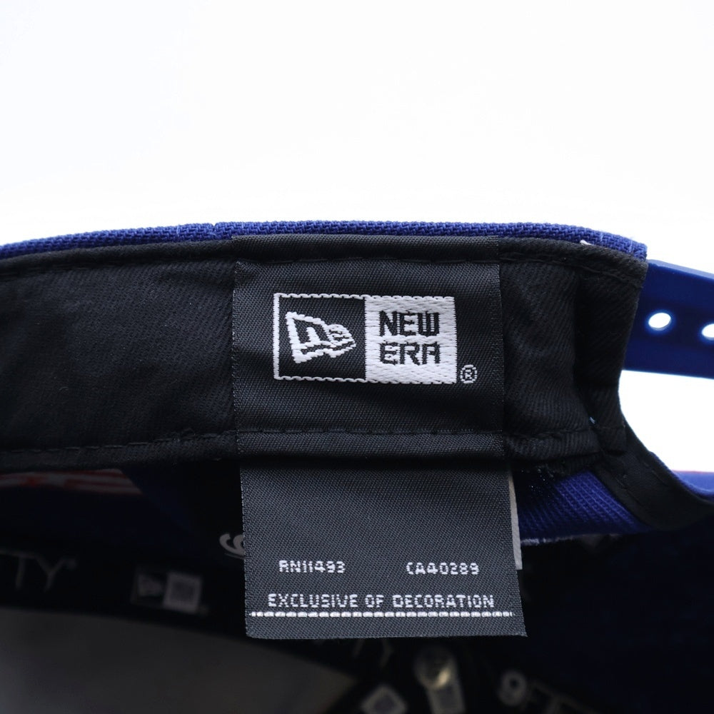 SAINT MICHAEL(セントマイケル) 25SS ×NEW ERA ×MLB YANKEES SNAPBACK ヤンキース スナップバック ワッペンロゴ キャップ 帽子 ブルー 14532343