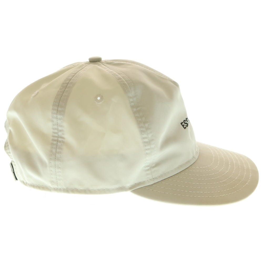 ESSENTIALS FEAR OF GOD(エッセンシャル フィアオブゴッド) ×NEW ERA ニューエラ ナイロンロゴプリントベースボールキャップ ホワイト