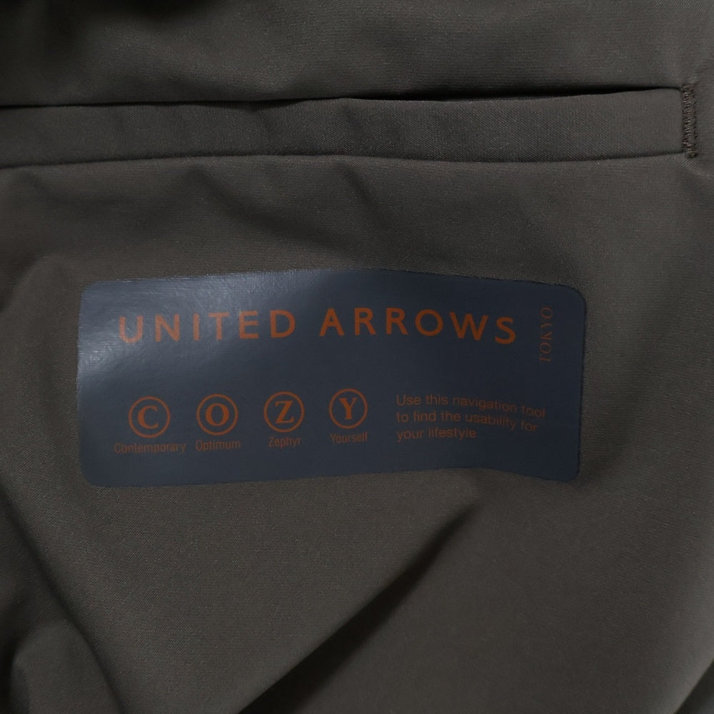 UNITED ARROWS(ユナイテッドアローズ) ポリエステル テーラードジャケット ベージュ 1121-110-2894