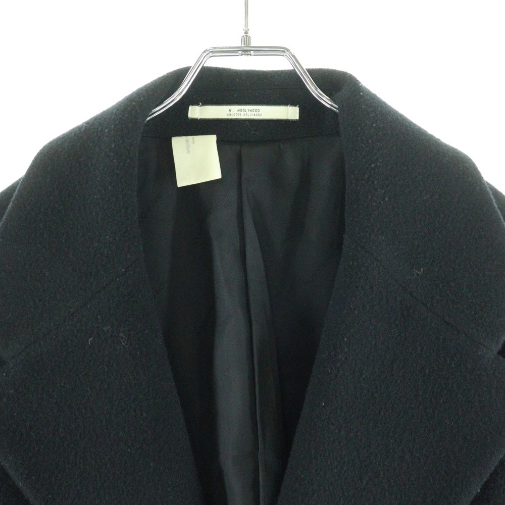 N.HOOLYWOOD(エヌハリウッド) チェスターフィールドコート ブラック 1202-CO01-006
