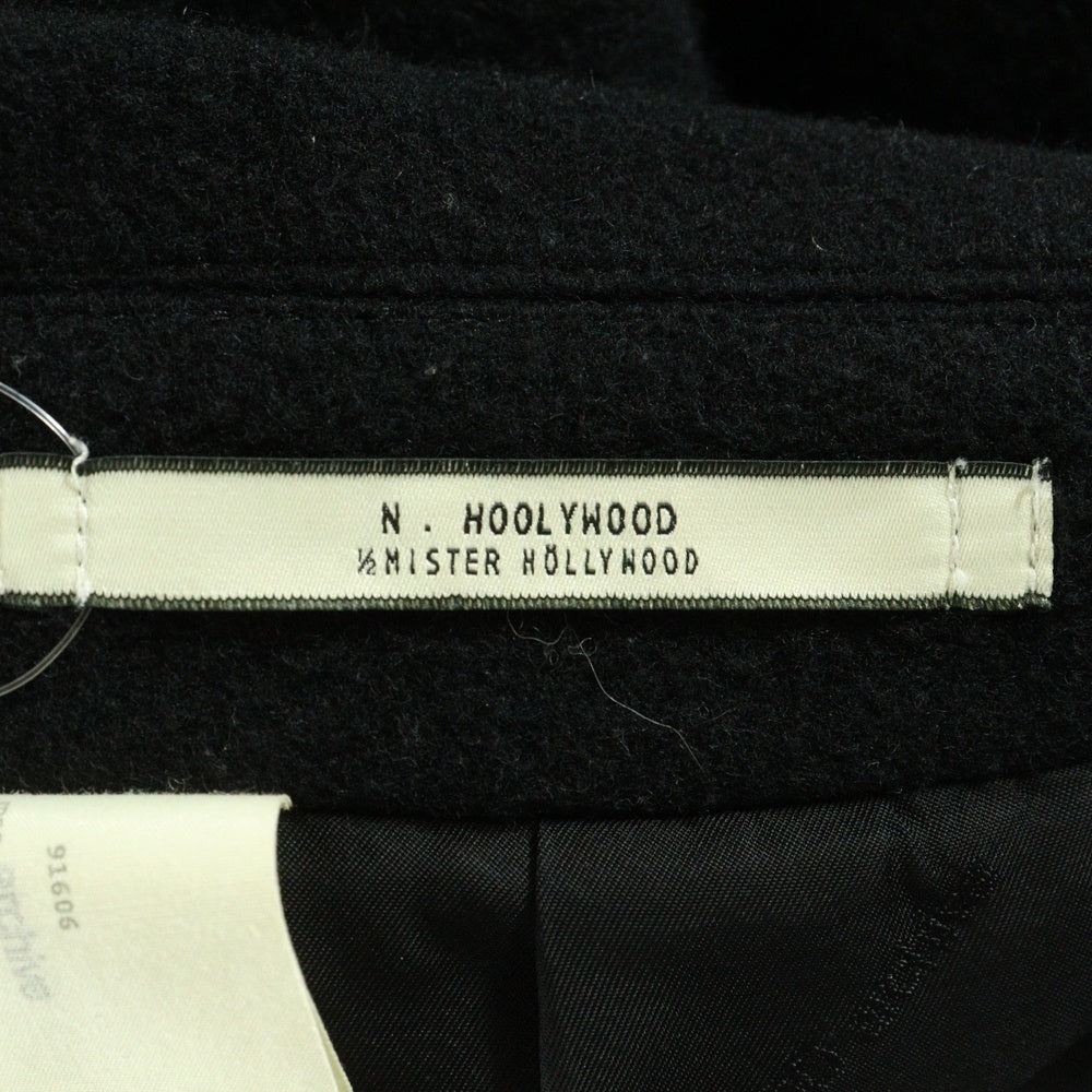 N.HOOLYWOOD(エヌハリウッド) チェスターフィールドコート ブラック 1202-CO01-006