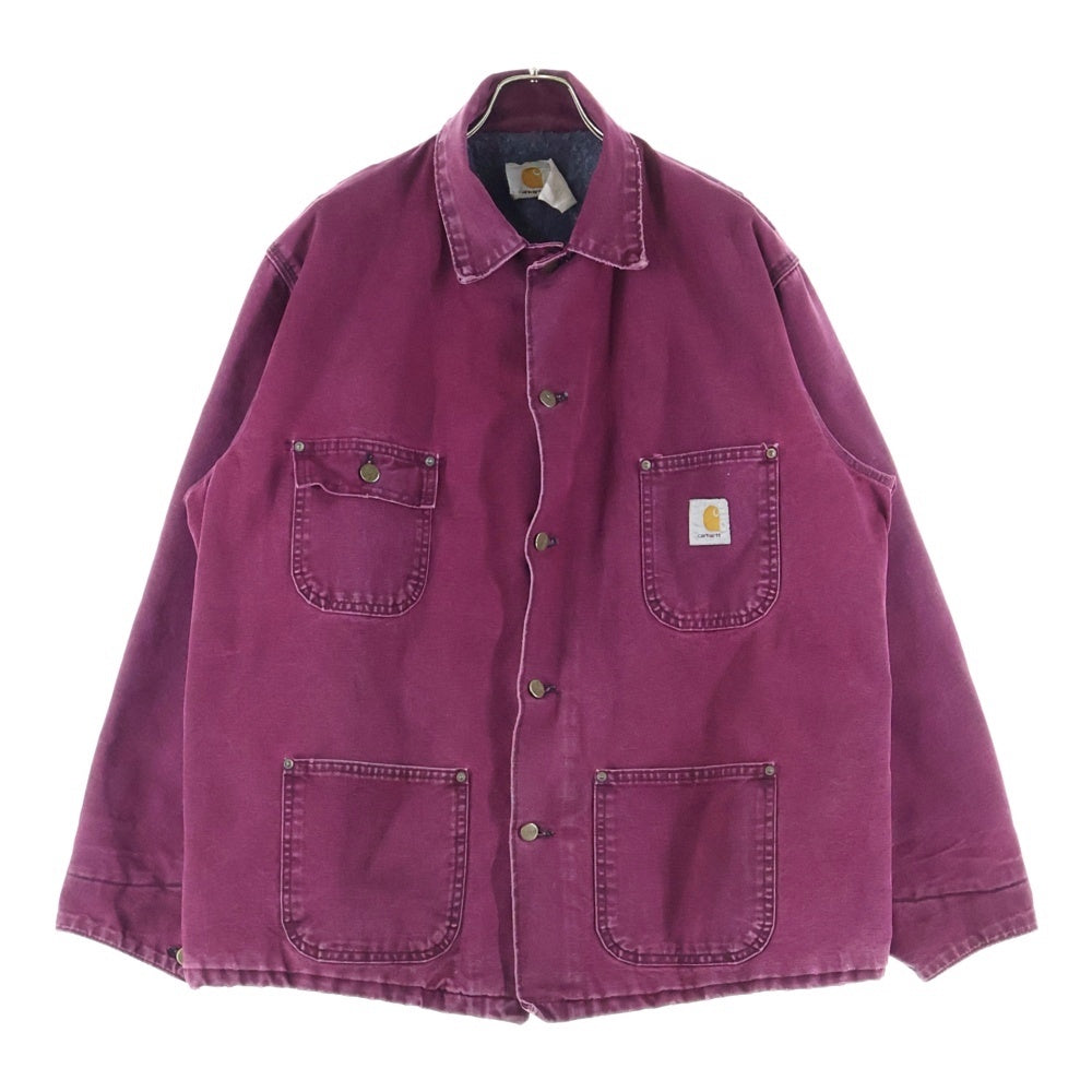 CARHARTT(カーハート) ダックチョアコート ブランケット パープル