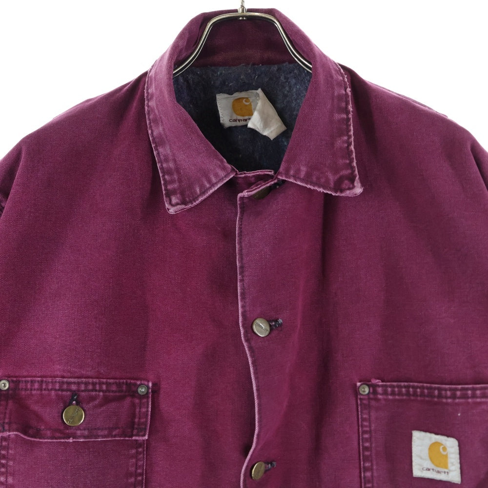 CARHARTT(カーハート) ダックチョアコート ブランケット パープル