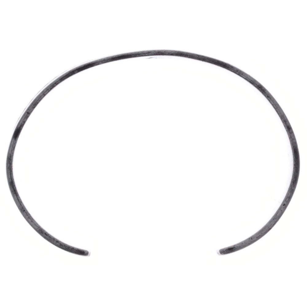 Bruce Morgan(ブルースモーガン) 14K ナバホ族 バングル スタンプワーク ブレスレット インディアンジュエリー シルバー