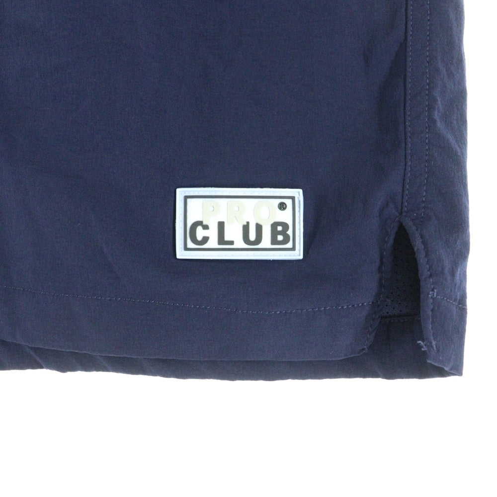 PRO CLUB(プロクラブ) ナイロンハーフパンツ ネイビー
