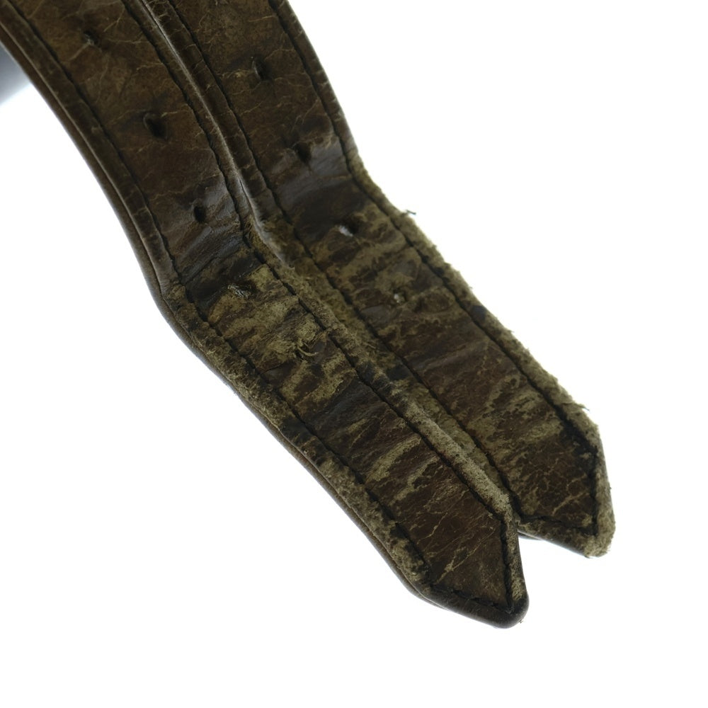 CHROME HEARTS(クロムハーツ) DOUBLE RR ダブルロックンロール カモフラ レザーブレスレット ガンスリンガー カーキ