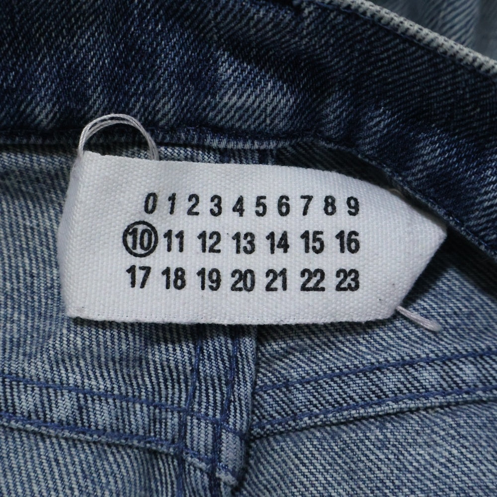 Martin Margiela 10(マルタンマルジェラ) ここのえ期 10SS レギュラーフィット デニムパンツ インディゴ 30 LA030