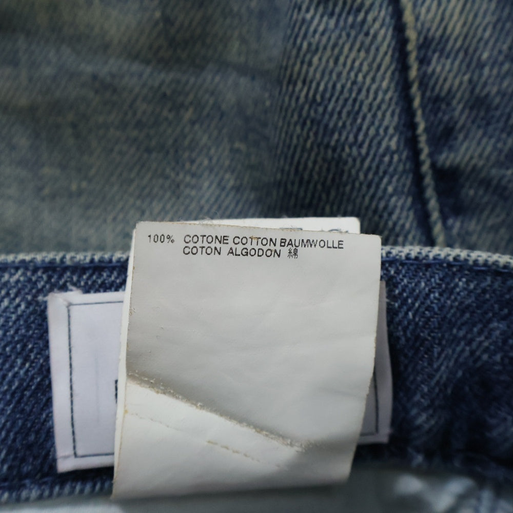 Martin Margiela 10(マルタンマルジェラ) ここのえ期 10SS レギュラーフィット デニムパンツ インディゴ 30 LA030