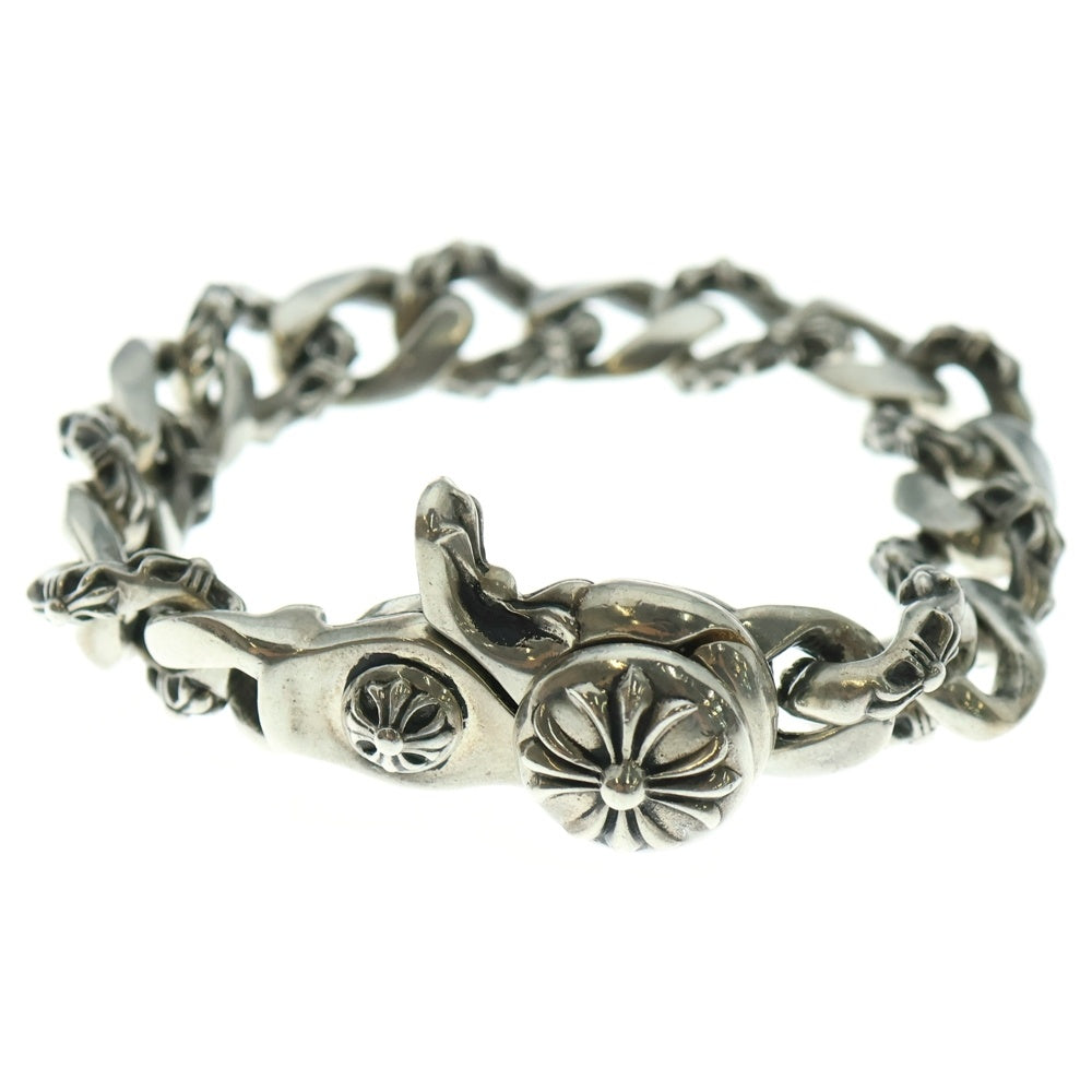 CHROME HEARTS(クロムハーツ) FNCY CHN LNK ファンシーリンククリップブレスレット 15リンク シルバー BCA145