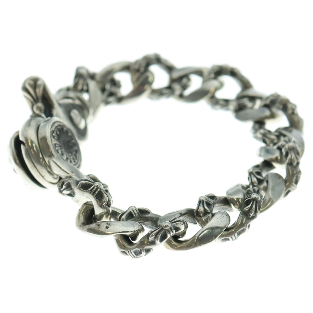 CHROME HEARTS(クロムハーツ) FNCY CHN LNK ファンシーリンククリップブレスレット 15リンク シルバー BCA145