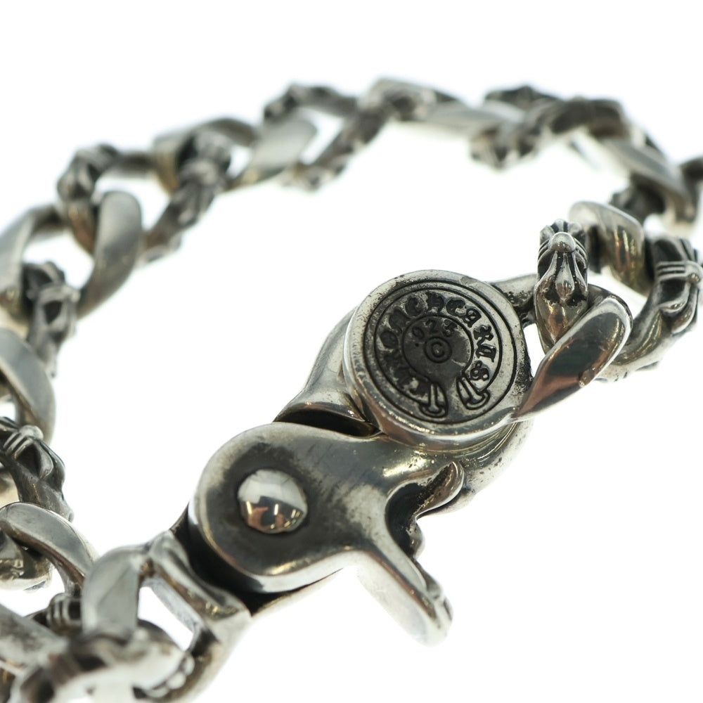 CHROME HEARTS(クロムハーツ) FNCY CHN LNK ファンシーリンククリップブレスレット 15リンク シルバー BCA145