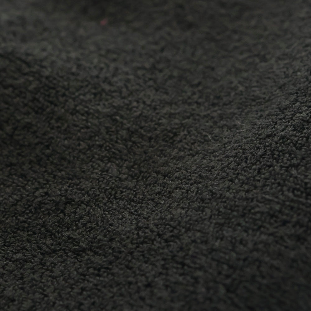 CHROME HEARTS(クロムハーツ) ホースシュー刺繍 コットン バスタオル ブラック