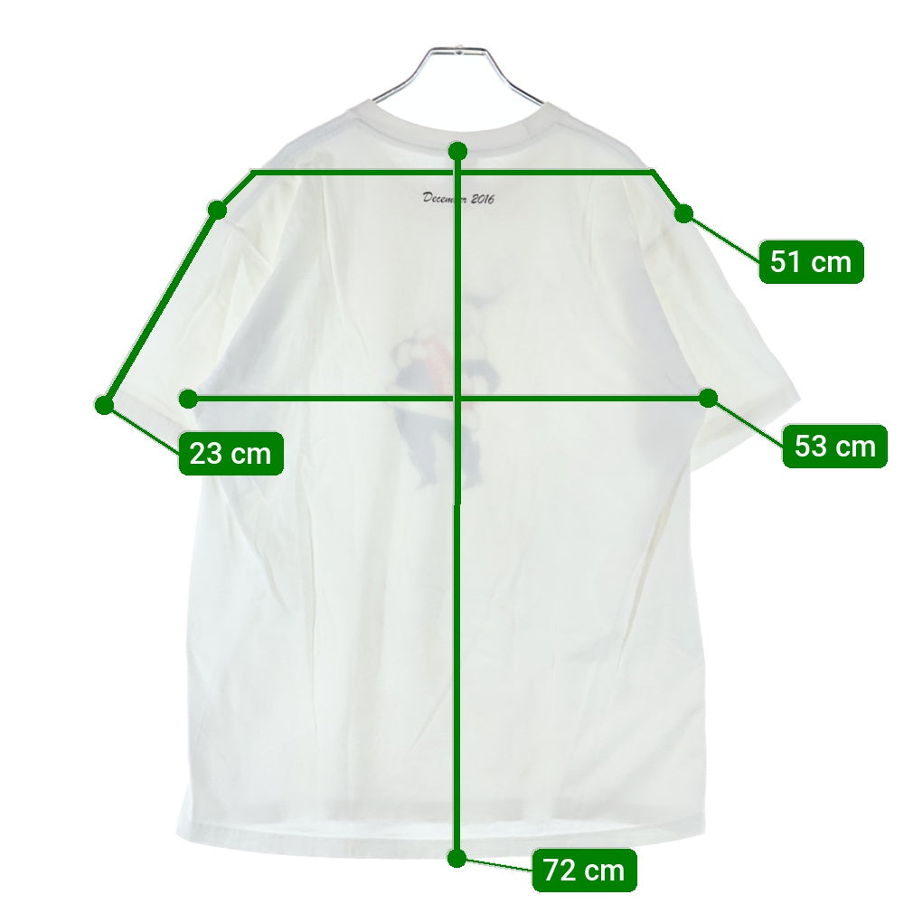 SUPREME(シュプリーム) 16AW Santa Tee サンタ 半袖Tシャツ ホワイト