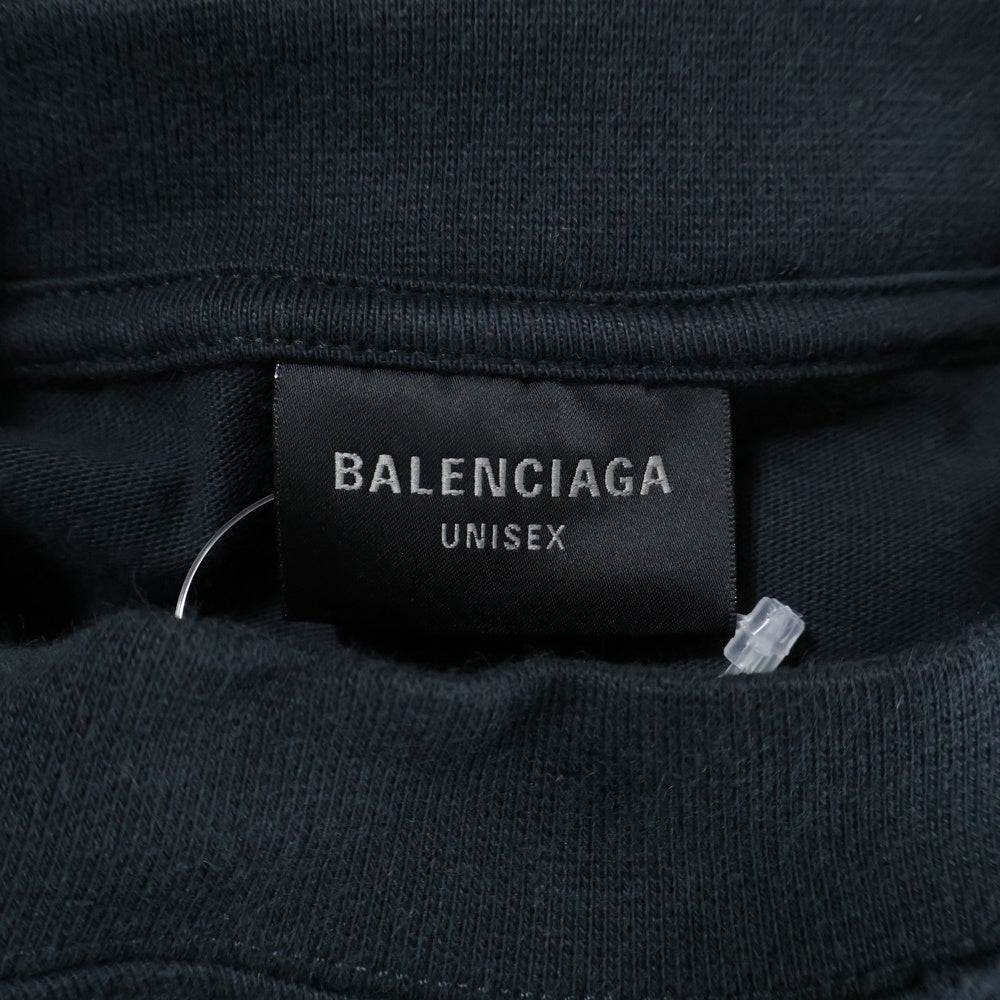 BALENCIAGA(バレンシアガ) 銀座限定 東京タワー プリント 半袖Tシャツ ブラック 787349 TQV75