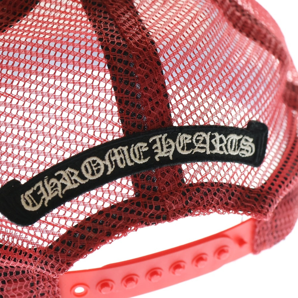 CHROME HEARTS(クロムハーツ) MLTCOL CEM CRS Tracker Cap マルチセメタリークロス トラッカーキャップ 帽子 レッド