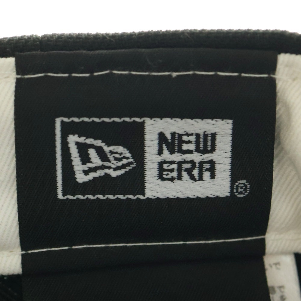 SAINT MICHAEL(セントマイケル) 24SS NE_CAP / MX ニューエラ ロゴ刺繍 ベースボールキャップ 帽子 ブラック MX SM-YS8-0000-C58