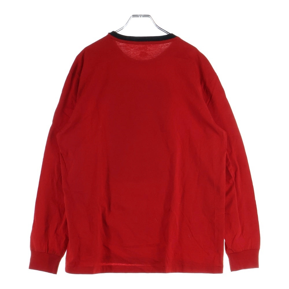 POLO RALPH LAUREN(ポロラルフローレン) Polo Racing 1992 ポロレーシング 復刻 長袖Tシャツ ロンT レッド