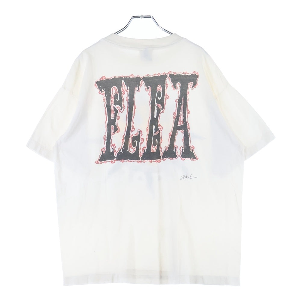 SAINT MICHAEL(セントマイケル) 24AW CP SS TEE SUN プリントTシャツ ホワイト SM-YS1-0000-C02