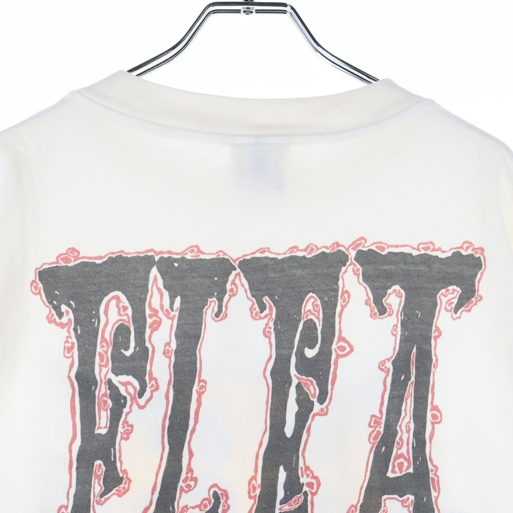 SAINT MICHAEL(セントマイケル) 24AW CP SS TEE SUN プリントTシャツ ホワイト SM-YS1-0000-C02