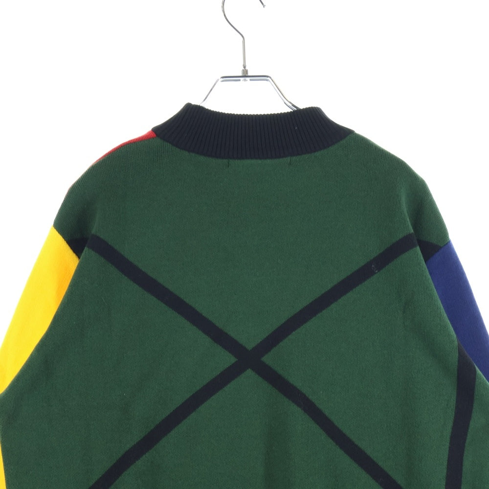 TANGRAM(タングラム) モックネック ニットセーター マルチカラー TGA-MN08