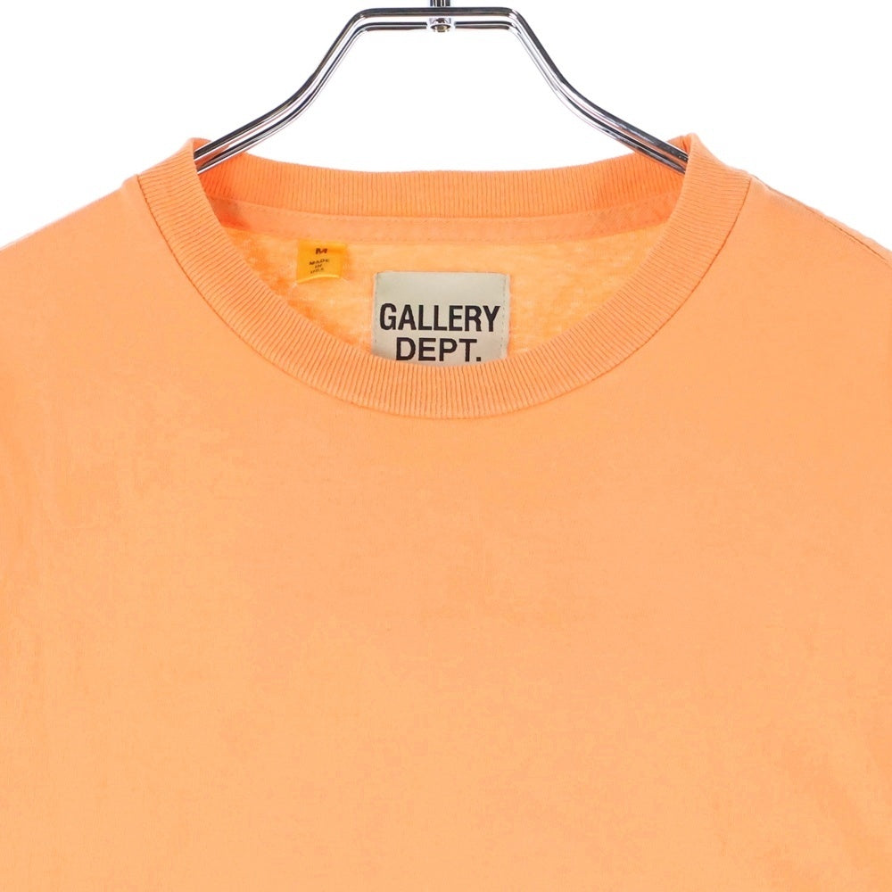 GALLERY DEPT.(ギャラリーデプト) Arm Logo L/S Tee アームロゴ 長袖Tシャツ ロンT オレンジ