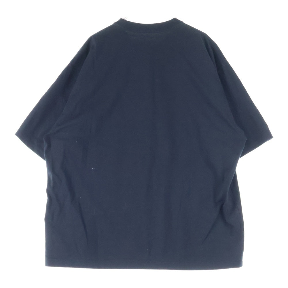 The Ennoy Professional(エンノイプロフェッショナル) 23SS Electric Logo Gradation Tee エレクトリックロゴ グラデーション 半袖Tシャツ ブラック SS23BRENCT07NTL