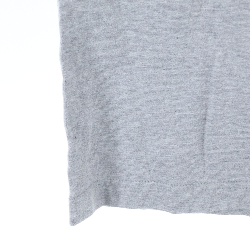 The Ennoy Professional(エンノイプロフェッショナル) 23SS Rubber Logo Tee ラバーロゴ 半袖Tシャツ グレー SS23BRENCT01NTL